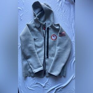 Nike Team USA Olympic Tech Fleece full-zip hoodie size XL